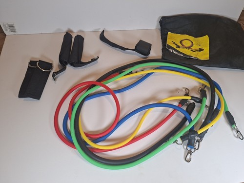 10pc resistance bands set - bands, yoga