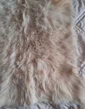 Highland Arts Studios Goat Rug.Size: L 130cm x W 56cm