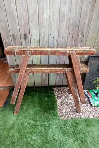 Vintage industrial wooden - vintage,