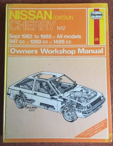 Nissan datsun cherry n12 1982 - cherry,