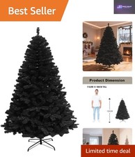 4ft black artificial christmas - 4ft,