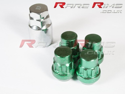 Chrome locking wheel nuts - wheel,