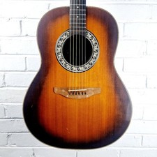 OVATION BALLADEER MODEL 1111 BOWLBACK SUNBURST ACOUSTIC GUITAR