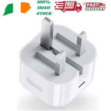 20W USB C Fast Charger Plug for iPhone Compatible 17/16/15/14/Samsung S25/24/23