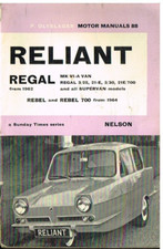 RELIANT REGAL 3/25 21E 3/30