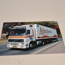 Matthews International Great Yarmouth Norfolk Volvo FH12 Truck/Lorry photo  6x4 