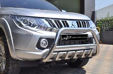 MITSUBISHI L200 ONLY FOR TRITON CHROME AXLE NUDGE BULL A-BAR S.STEEL 2015-2018
