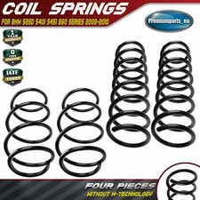 4x Coil Springs Front Rear Suspension for BMW 535d 540i 545i E60 03-10 RC6693