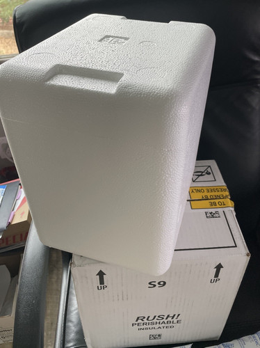 Insulated foam shipping cooler - insulated,
