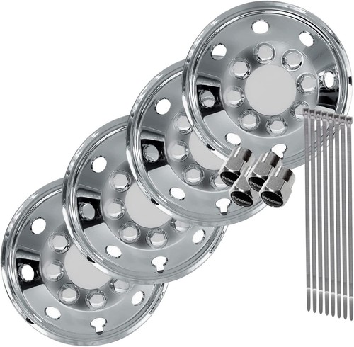 Chrome deep dish - 14", 16"