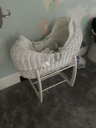 Mamas papas white - &, wicker