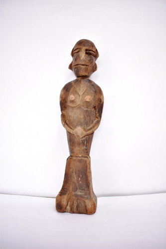 Antique wooden doll - doll, figurine