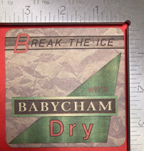 Babycham dry - dry, (break