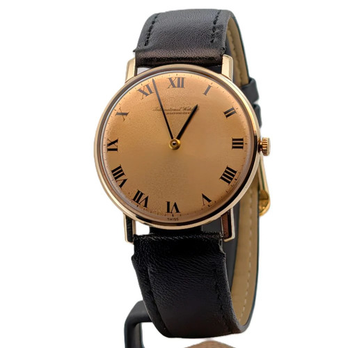 Iwc vintage 9ct gold - iwc,