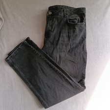 Mantaray Jeans Women's Size 20 Black "Brighton Skinny" 31" Leg High Rise Stretch