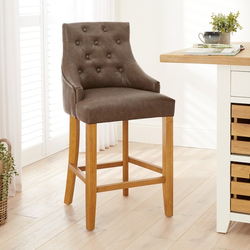 Bar stool luxury vintage brown - bar,