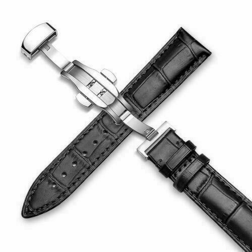 Black genuine leather - mm,