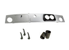 Classic Mini Dashboard , Brackets, Vent Set, Alloy RHD 2+1 | Made to Order