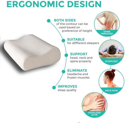 Memory foam pillow contour - memory,