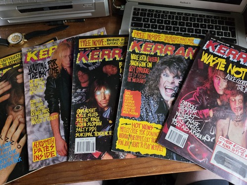 Kerrang magazine bundle 5 - bundle, of