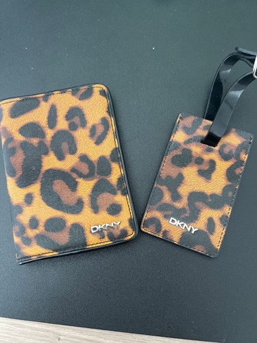 Dkny leopard print passport - dkny,