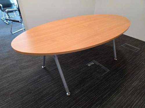 Office oval meeting table - oval,