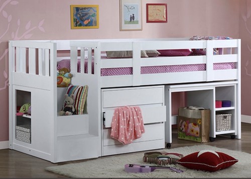 Cameron single midsleeper bed - midsleeper,