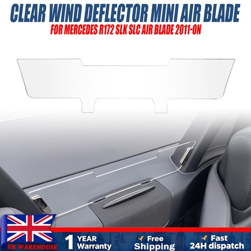 Clear wind deflector for - wind,