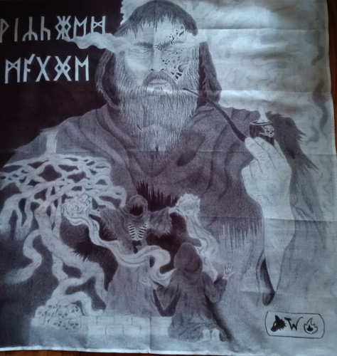 Prison art work - drawn, on
