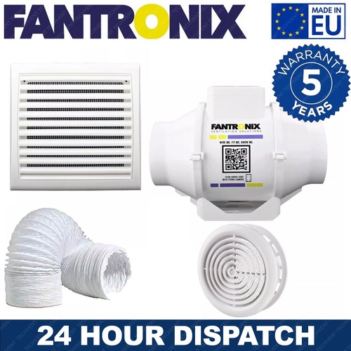 Inline bathroom extractor - inline,