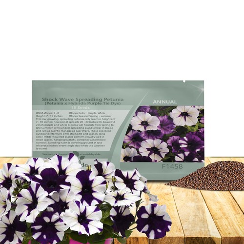 Seeds spreading petunia x - seeds,