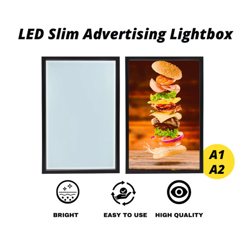 Led slim advertising - advertising, lightbox