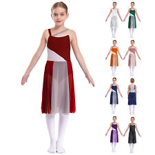UK Girls Lyrical Dance Dress