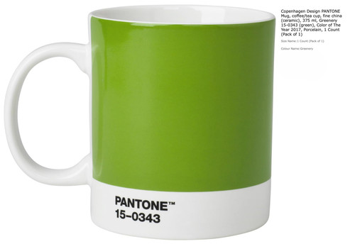 Pantone mug green 15 - pantone,