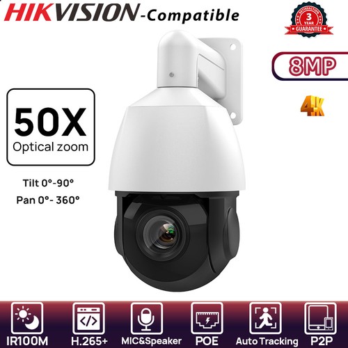 Hikvision compatible 8mp - hikvision, 4k