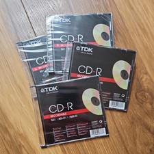New And Sealed TDK CD-R 80Min