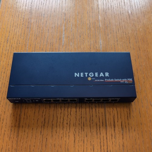 Netgear prosafe fs108p - netgear, 8-port