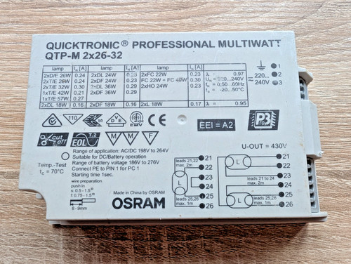 Osram qtp 26 32w - osram, x