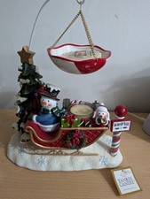 YANKEE CANDLE SNOWMEN SLEDGE