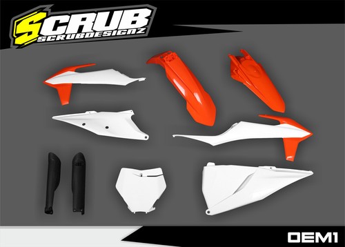 Plastics kit ktm f xc - sx,