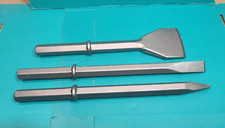 3pc Chisel Point Tarmac Hex