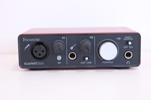 Focusrite scarlett solo - scarlett,