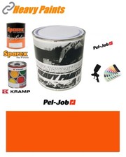 Pel-Job Orange Digger Paint High Endurance Enamel Paint 1 Litre Tin