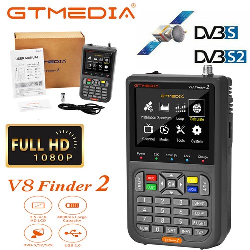 Lcd gtmedia v8 - gtmedia, satfinder