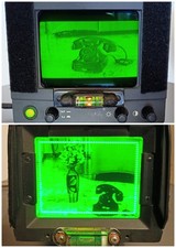 Coppia Di Monitor Steadicam a Fosfori Verdi steadycam 