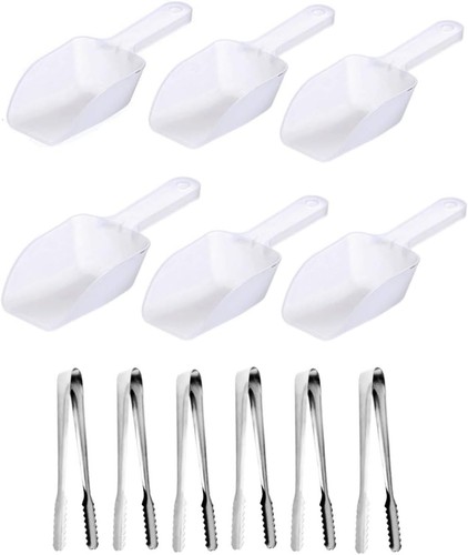 Candy tongs pcs ice scoops - +,