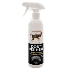 DON'T PEE HERE SPRAY - (500ml) - Sharples Clean Tidy Deterrent Stop Dog Pet Wee