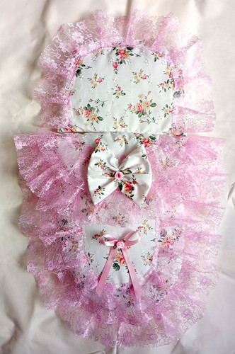 Dolls pink pram - dolls,