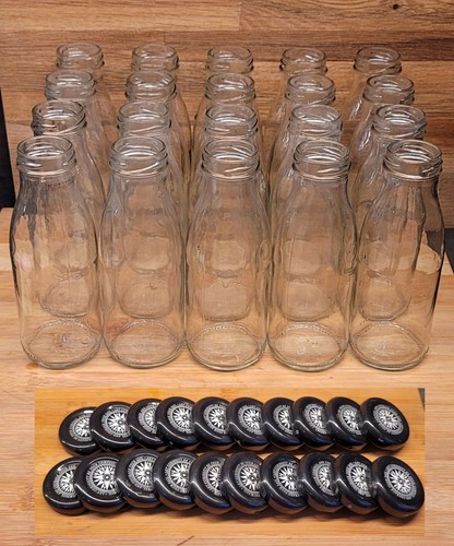 20x empty small - clear, bottles