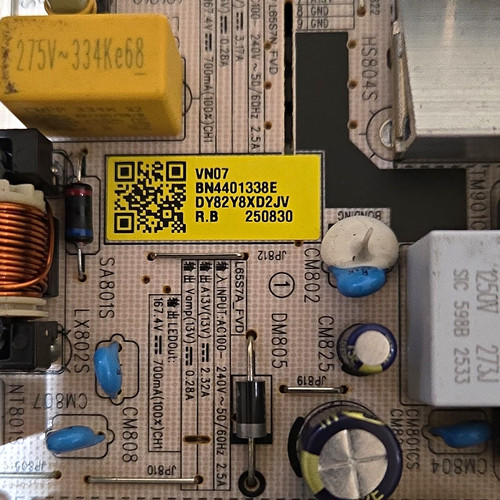 Samsung power supply board - tv,